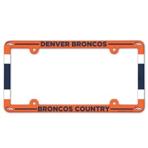 Denver Broncos Broncos Country Poly License Plate Frame