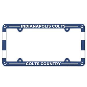 Indianapolis Colts "Colts Country" Poly License Plate Frame
