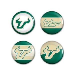 South Florida Bulls Button Set