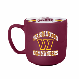 Washington Commanders Logo Brand NFL 15oz  Stripe Mug