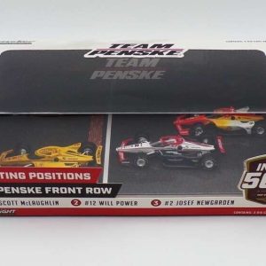 2024 Greenlight 1/64 Indy 500 Penske Front Row Set, McLaughlin, Power, Newgarden