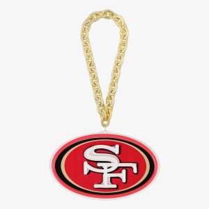 San Francisco 49ers 10" NFL FOCO Neon Big Logo Light Up Chain