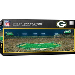 Green Bay Packers NFL Panoramic Stadium 1000pc Puzzle