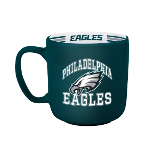 Philadelphia Eagles Logo Brand NFL 15oz  Stripe Mug