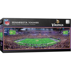 Minnesota Vikings NFL Panoramic Stadium 1000pc Puzzle