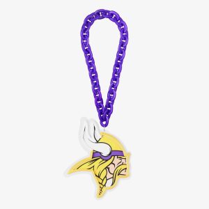Minnesota Vikings 10" NFL FOCO Neon Big Logo Light Up Chain