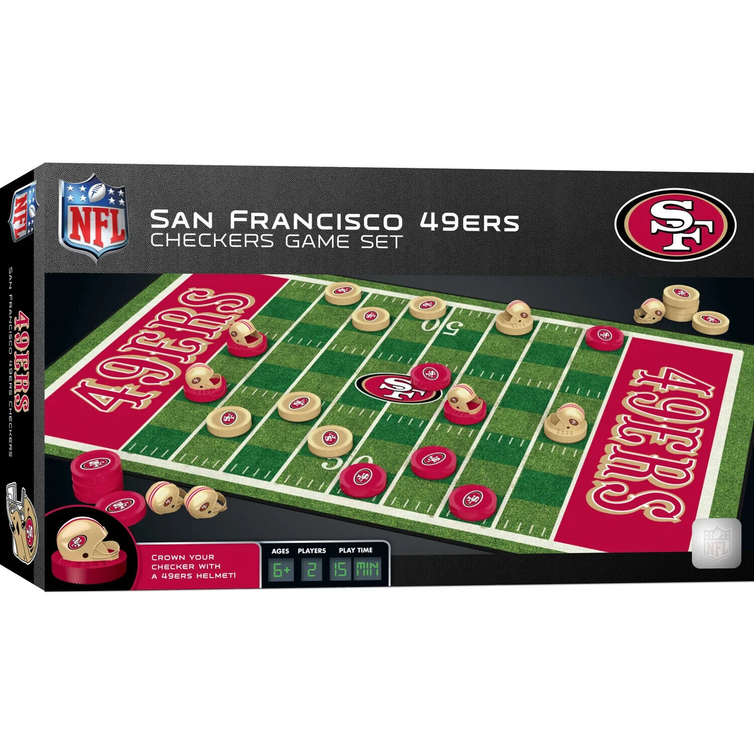 San Francisco 49ers NFL Majestic Checkers Set