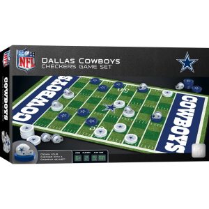 Dallas Cowboys NFL MasterPieces Checkers Game Set
