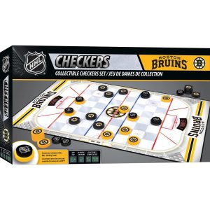 Boston Bruins NHL MasterPieces Checkers Game Set