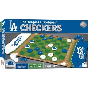 Los Angeles Dodgers MLB MasterPieces Checkers Game Set