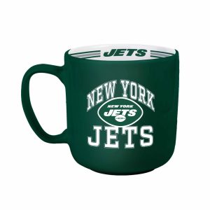 New York Jets Logo Brand NFL 15oz  Stripe Mug