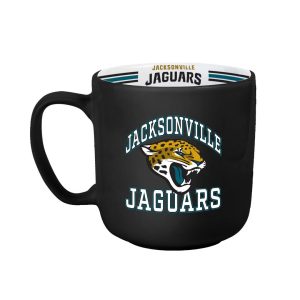 Jacksonville Jaguars Logo Brand NFL 15oz  Stripe Mug
