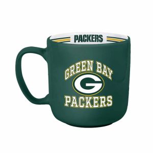 Green Bay Packers Logo Brand NFL 15oz  Stripe Mug