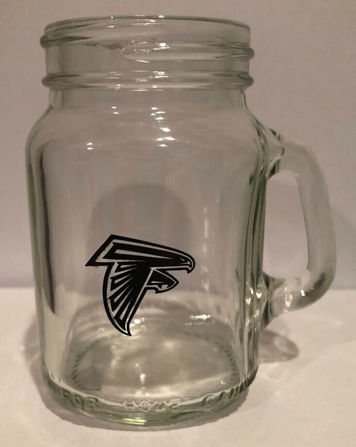 Atlanta Falcons 4oz Mason Jar Shot Glass