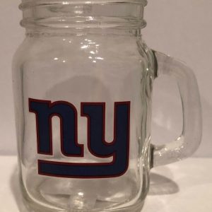 New York Giants 4oz Mason Jar Shot Glass