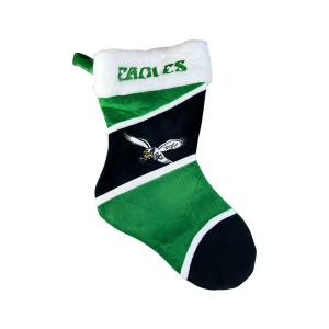 Philadelphia Eagles RETRO Forever Collectibles NFL Colorblock Christmas Stocking.