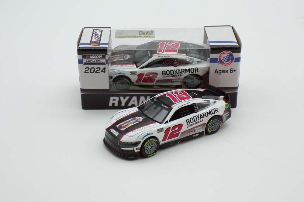 Ryan Blaney 2024 #12 BodyArmor Zero Sugar Ford Mustang Diecast