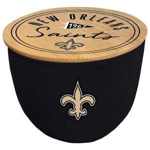 New Orleans Saints Pegasus Sports NFL Logo 16 Oz Ceramic Candle
