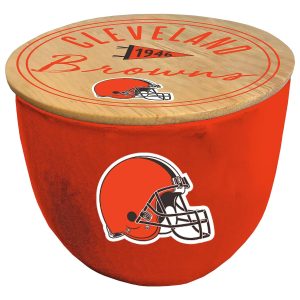 Cleveland Browns Pegasus Sports NFL Logo 16 Oz Ceramic Candle