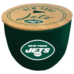 New York Jets Pegasus Sports NFL Logo 16 Oz Ceramic Candle