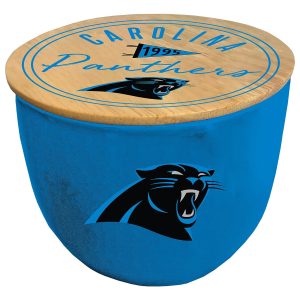 Carolina Panthers Pegasus Sports NFL Logo 16 Oz Ceramic Candle
