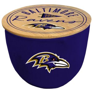 Baltimore Ravens Pegasus Sports NFL Logo 16 Oz Ceramic Candle