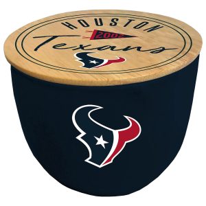 Houston Texans Pegasus Sports NFL Logo 16 Oz Ceramic Candle