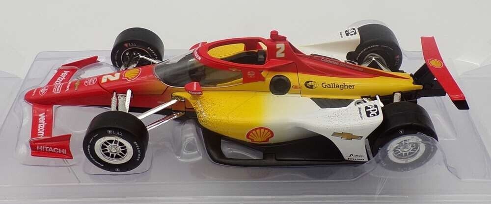 Josef Newgarden 2024 11258 Greenlight 1/18 #2 Shell Oil Indy 500 RACED VERSION - Image 3