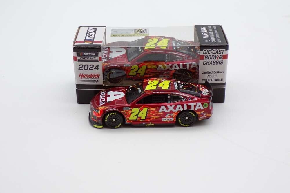 William Byron 2024 Lionel #24 Axalta Martinsville Raced Win DIECAST CHASSIS 1/64 - Image 2
