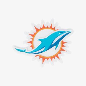 Miami Dolphins 15" NFL FOCO Neon Light Up Team Logo Sign