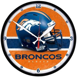 Denver Broncos Wincraft NFL 12" Round Clock