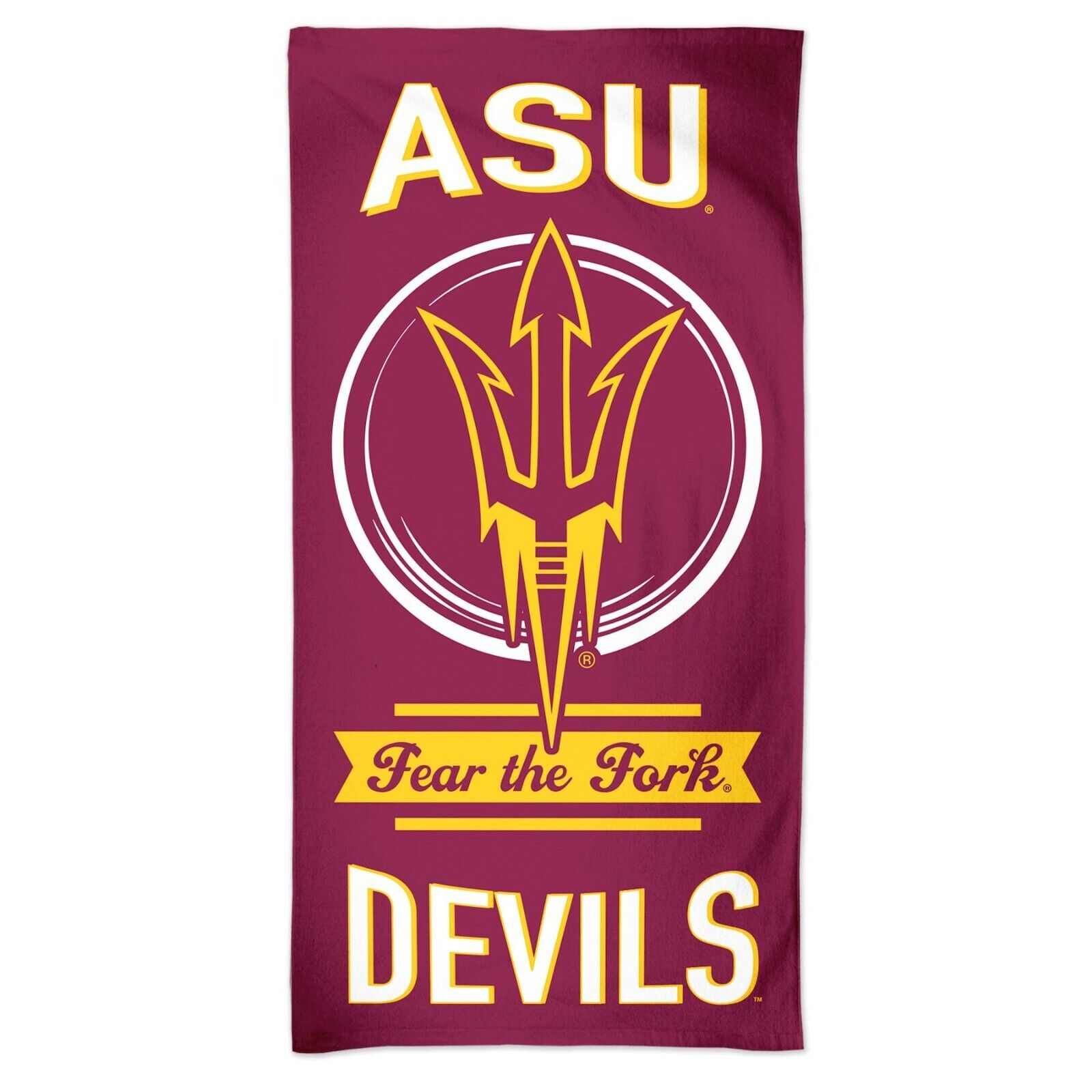 Arizona State Sun Devils Wincraft NCAA 30 x 60 Fiber Beach Towel
