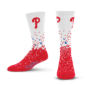 Philadelphia Phillies MLB Spray Zone Socks - Large