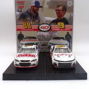 Chase Elliott/Dale Earnhardt Jr #9/#88 Darlington Throwback ELITE Chevy 1/24 Set
