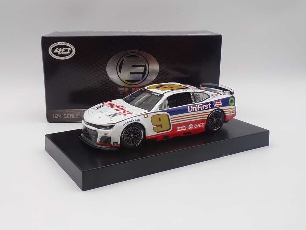 Chase Elliott/Dale Earnhardt Jr #9/#88 Darlington Throwback ELITE Chevy 1/24 Set - Image 5