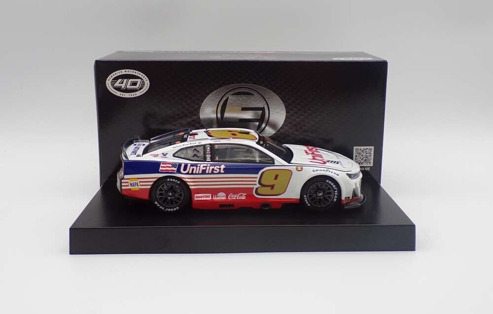 Chase Elliott/Dale Earnhardt Jr #9/#88 Darlington Throwback ELITE Chevy 1/24 Set - Image 8