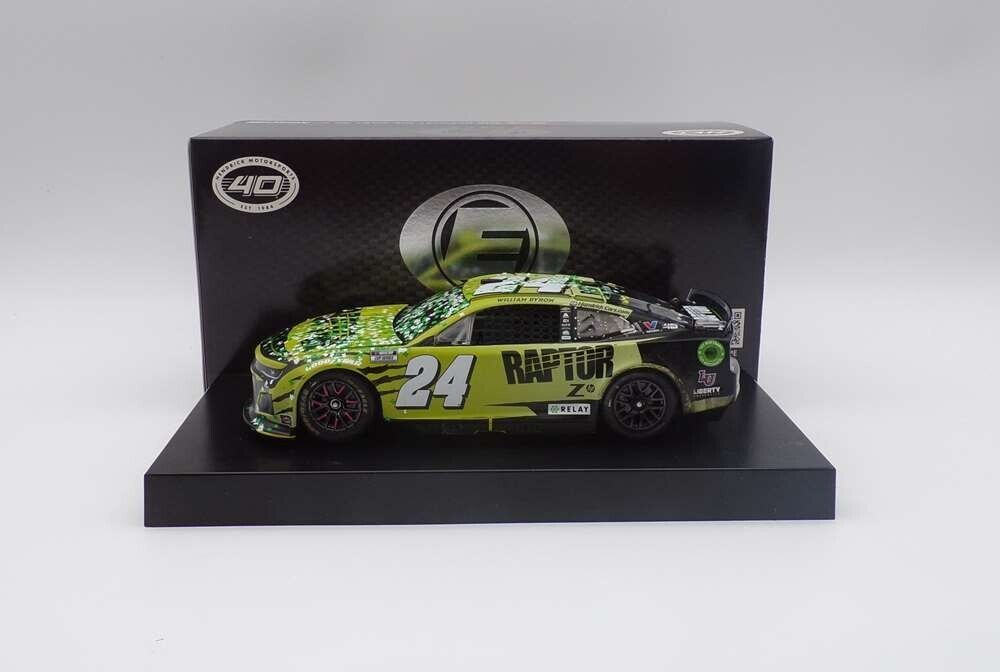 William Byron 2024 Lionel Racing #24 Raptor COTA Raced Winner ELITE Camaro 1/24 - Image 2