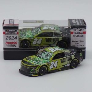 William Byron 2024 Lionel #24 Raptor COTA Raced Win DIECAST CHASSIS 1/64