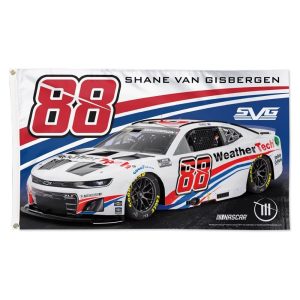 Shane Van Gisbergen 2025 Wincraft #88 Weather Tech 3x5 Deluxe Flag