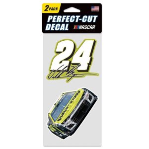 William Byron 2025 Wincraft #24 Raptor 4x8 2pc Decal Set