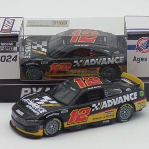 Ryan Blaney 2024 Lionel #12 Advance Auto Parts FOIL Ford Mustang 1/64