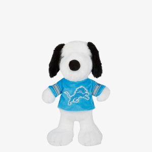 Detroit Lions Snoopy Peanuts Team Jersey NFL Plush