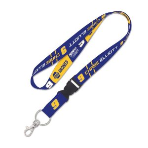 Chase Elliott 2025 Wincraft #9 NAPA Auto Parts 1" Lanyard with Detachable Buckle