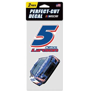 Kyle Larson 2025 Wincraft #5 Hendrickcars.com 4x8 2pc Decal Set