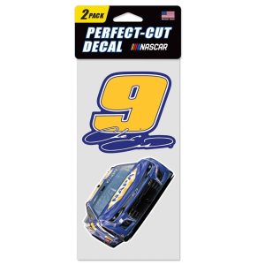 Chase Elliott 2025 Wincraft #9 NAPA 4x8 2pc Decal Set