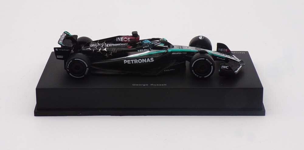 George Russell 2024 Acme #63 Mercedes AMG Petronas Formula 1 1/64 Diecast - Image 3