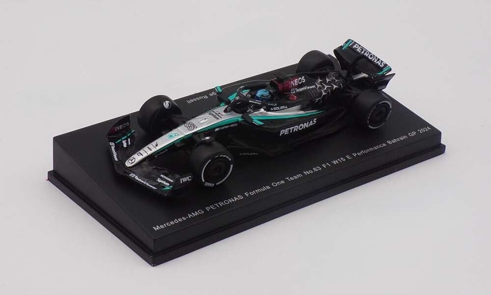 George Russell 2024 Acme #63 Mercedes AMG Petronas Formula 1 1/64 Diecast - Image 4