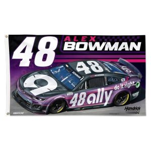Alex Bowman 2025 Wincraft #48 Ally/HMS 3x5 Deluxe Flag