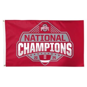 Ohio State Buckeyes 2024 champions flag