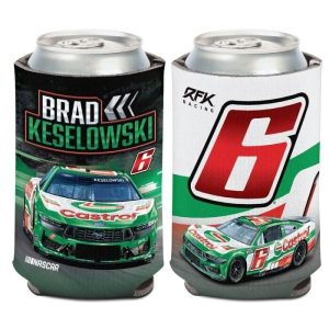 Brad Keselowski 2025 Wincraft #6 Castrol 12oz Can Coolie
